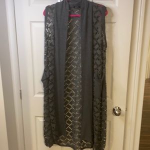 Lace vest